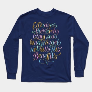 Psalm 103:2 Long Sleeve T-Shirt